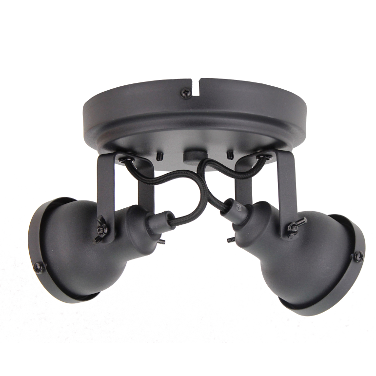 Detailansicht der mattschwarzen Oberfläche