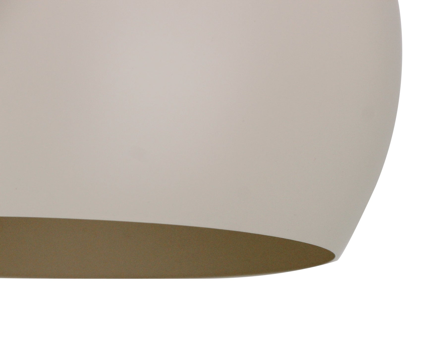 Plafondlamp Chericoni Occhio, cream, Ø25 cm, 1 lichtpunt, ijzer en metaal. Italiaans design voor stijlvolle verlichting.