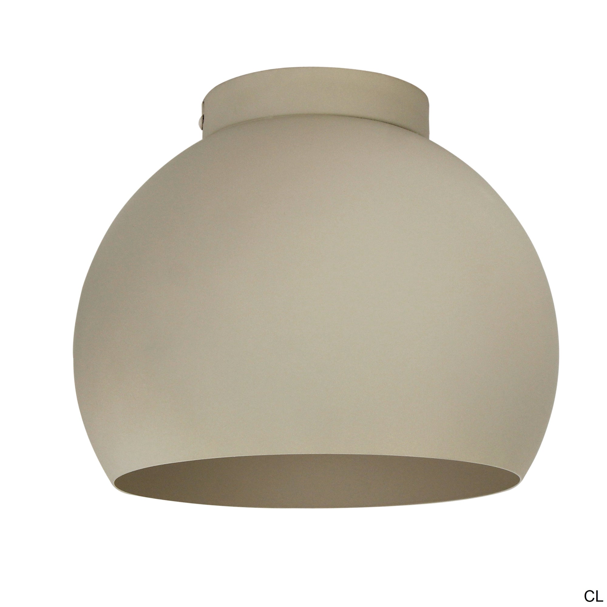 Plafondlamp Chericoni Occhio, groen, Ø25 cm, 1 lichtpunt, ijzer en metaal. Italiaans design voor stijlvolle verlichting.