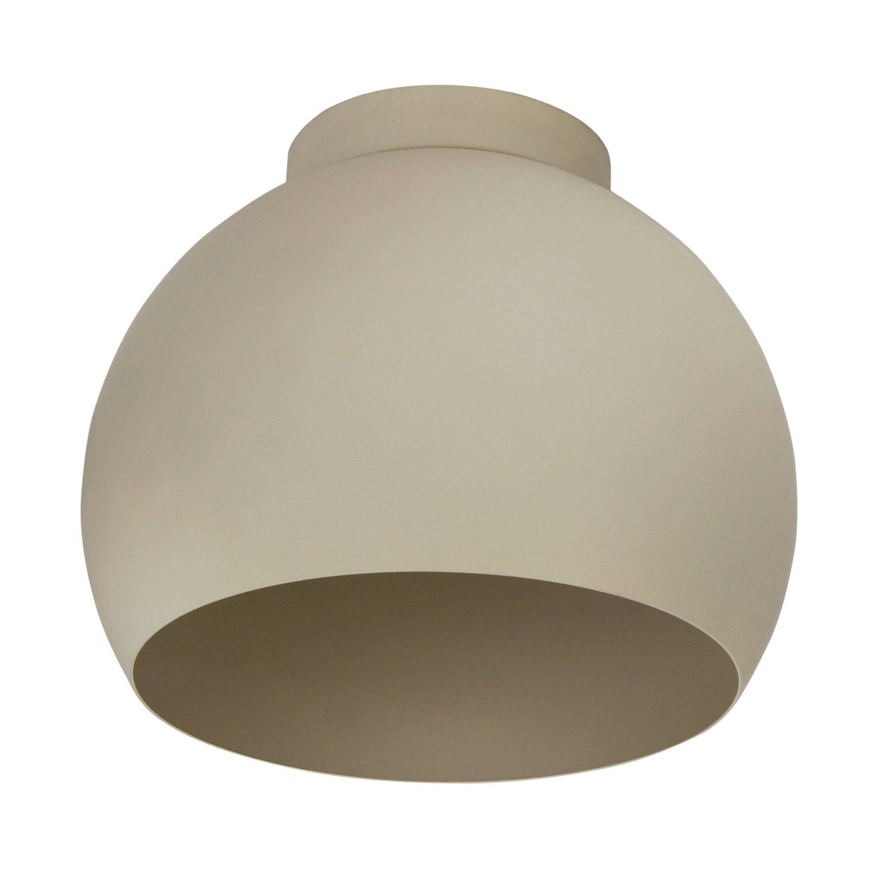 Plafondlamp Chericoni Occhio, groen, Ø25 cm, 1 lichtpunt, ijzer en metaal. Italiaans design voor stijlvolle verlichting.