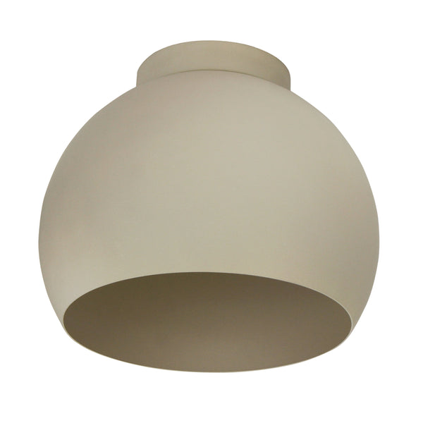 Plafondlamp Chericoni Occhio, groen, Ø25 cm, 1 lichtpunt, ijzer en metaal. Italiaans design voor stijlvolle verlichting.