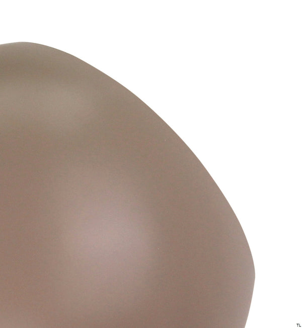 Tafellamp Chericoni Occhio, Ø20 cm, taupe. Compact en stijlvol design, ideaal voor sfeervolle verlichting in elk interieur.