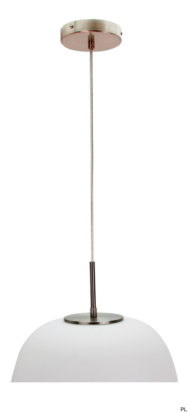 Chericoni Opalino hanglamp 1 licht Ø 38 cm, close-up van het elegante ontwerp en de gedetailleerde afwerking van de lamp.