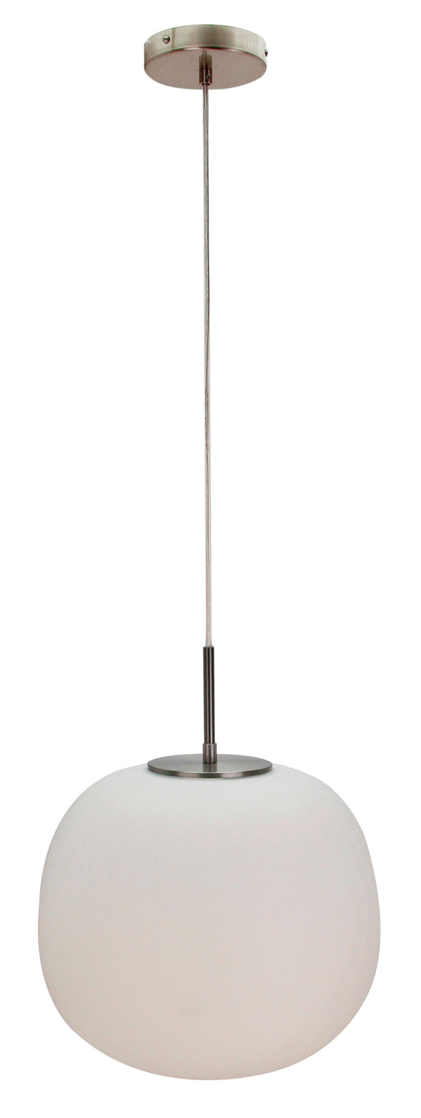 Chericoni Opalino hanglamp 1 licht Ø 38 cm, volledig weergegeven in een interieur voor een moderne, sfeervolle uitstraling.