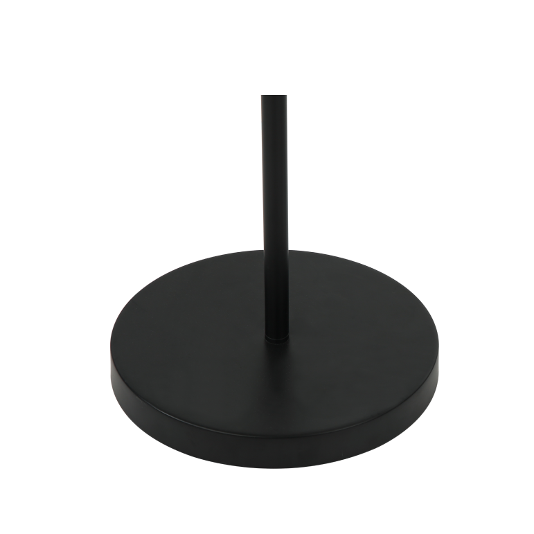 Chericoni Reggio Stehleuchte, Schwarz/Gold, Ø22 cm, 1-flammig, GU10, ideal für stilvolle Innenräume.