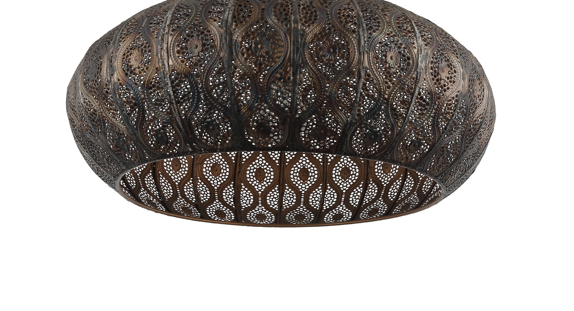 Chericoni Rolo hanglamp, Ø52 cm, zwart ontwerp, 1 lichts en E27 fitting, een ideale keuze voor een eigentijdse uitstraling.