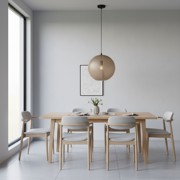 Chericoni Rolo viseća lampa – 1 svjetlo – Ø40 cm – E27 – Zlato