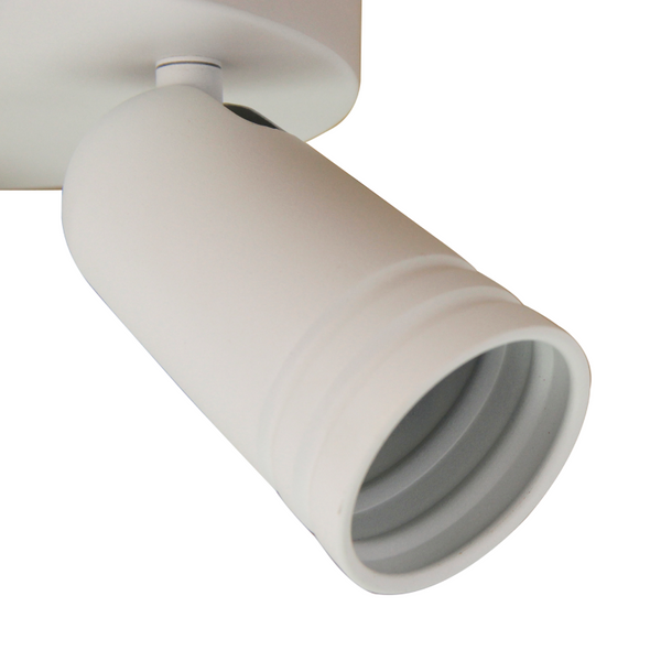 Chericoni Spero 3-flammige Plafondspot in Weiß – Ø6 cm – GU10 – modern & verstellbar