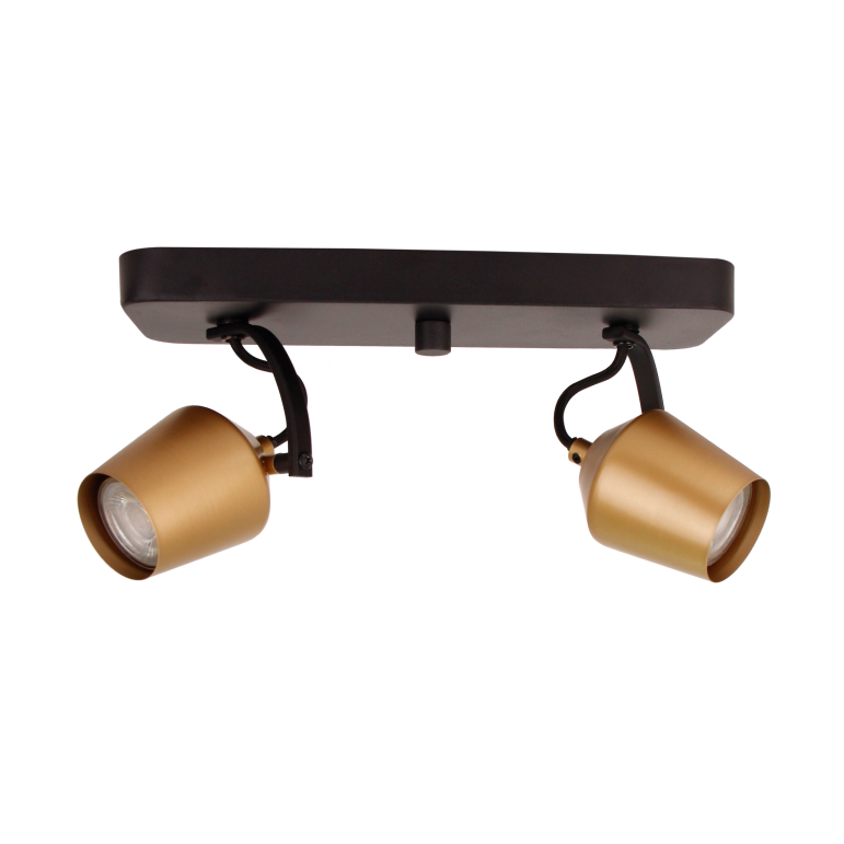 Goldener Chericoni Tavola Deckenstrahler über Esstisch