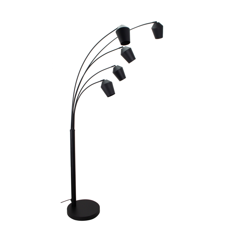 Elegante Wohnzimmerbeleuchtung mit Tavola Stehlampe