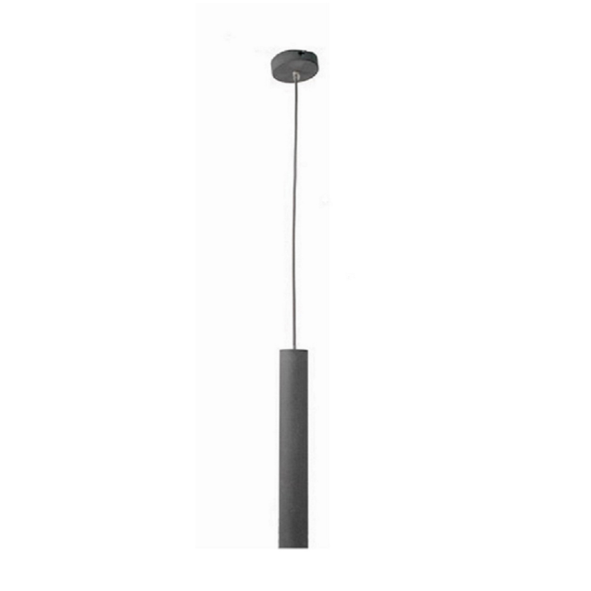 Lampada a sospensione Chericoni Tubo – Aspetto cemento - Gu10 - Grigio - Moderno