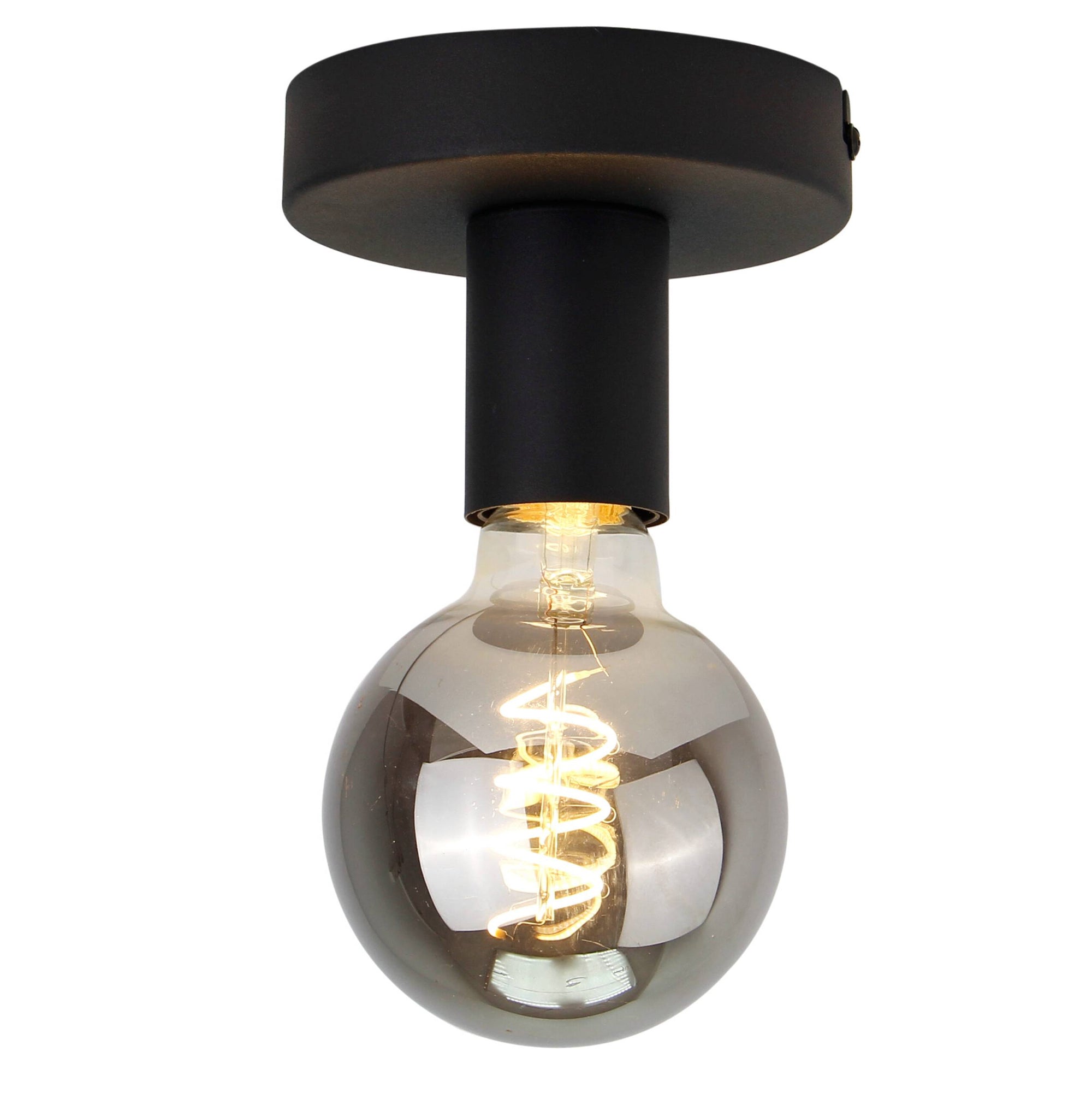 Plafondlamp Chericoni Basic, Ø 10 cm, 1 lichtpunt. Compact en modern design voor stijlvolle interieurverlichting.