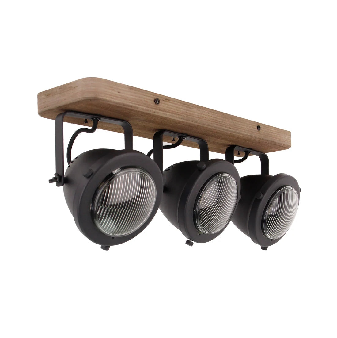 Chericoni Bella plafondspot, 3 lichts, Ø 12 cm, GU10, zwart, stijlvol en modern, ideaal voor sfeervolle verlichting in elke ruimte.