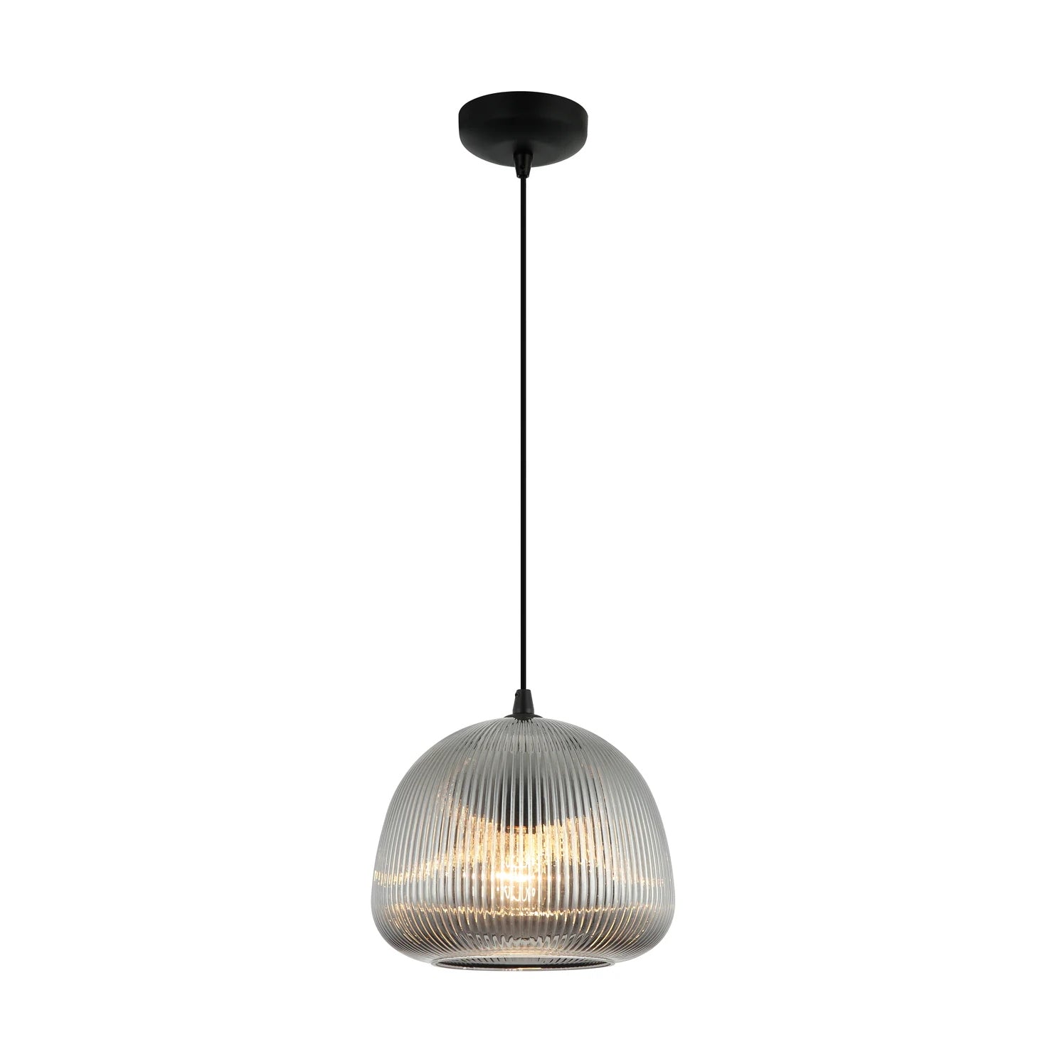 Chericoni Bra hanglamp van glas met één lichtbron, ideaal voor moderne interieurs en sfeervolle verlichting.