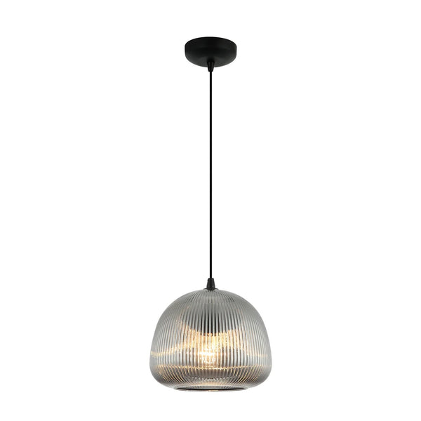 Chericoni Bra hanglamp van glas met één lichtbron, ideaal voor moderne interieurs en sfeervolle verlichting.