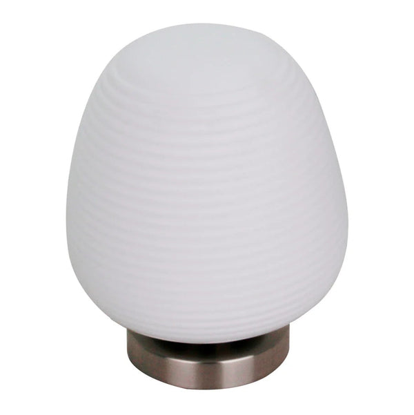 Chericoni Costola tafellamp, 1 lichts, 21 cm, met matte afwerking van ijzer en metaal.