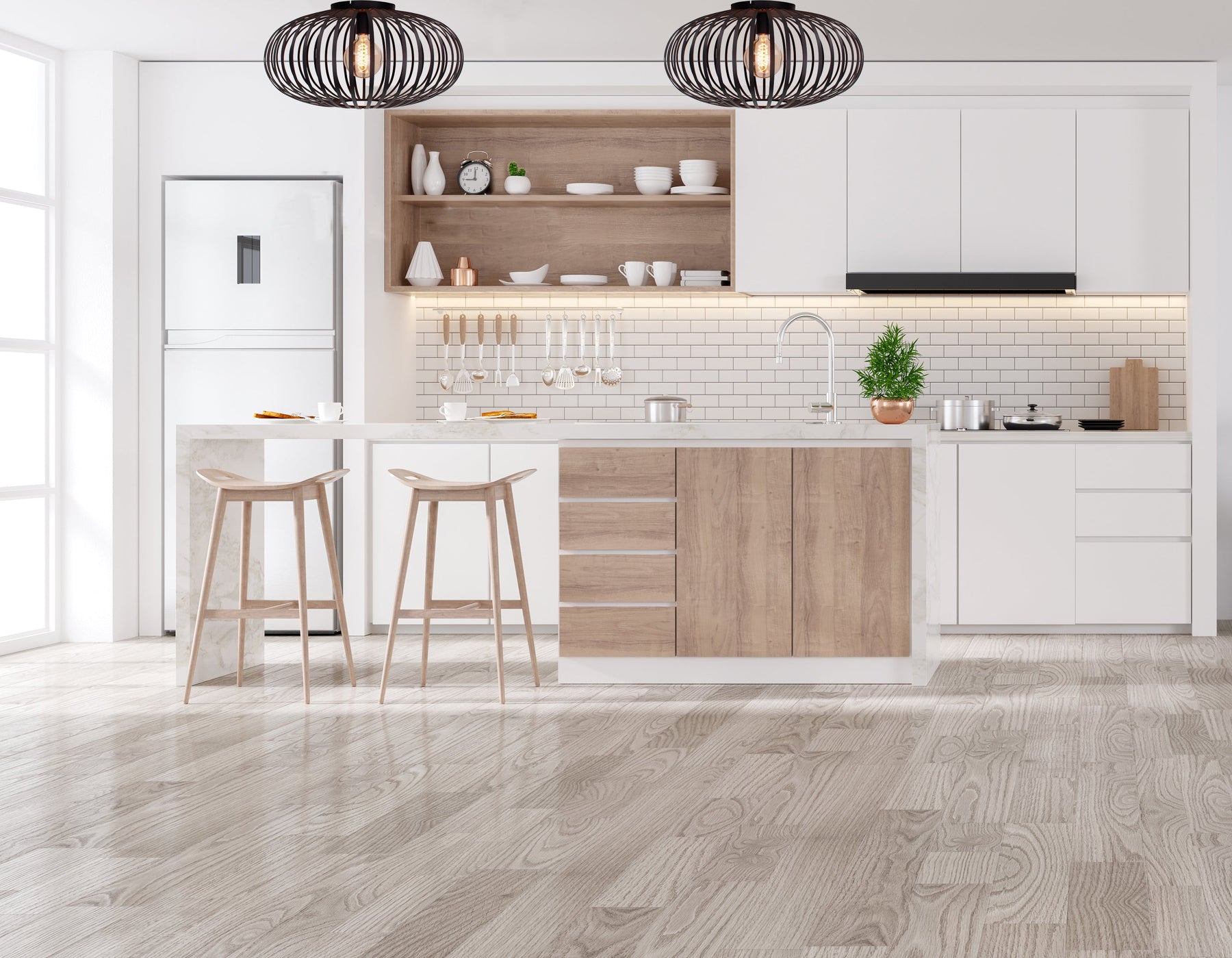 Zwarte Chericoni Curvato plafondlamp, 1-lichts, met een diameter van 60cm en een E27 fitting.