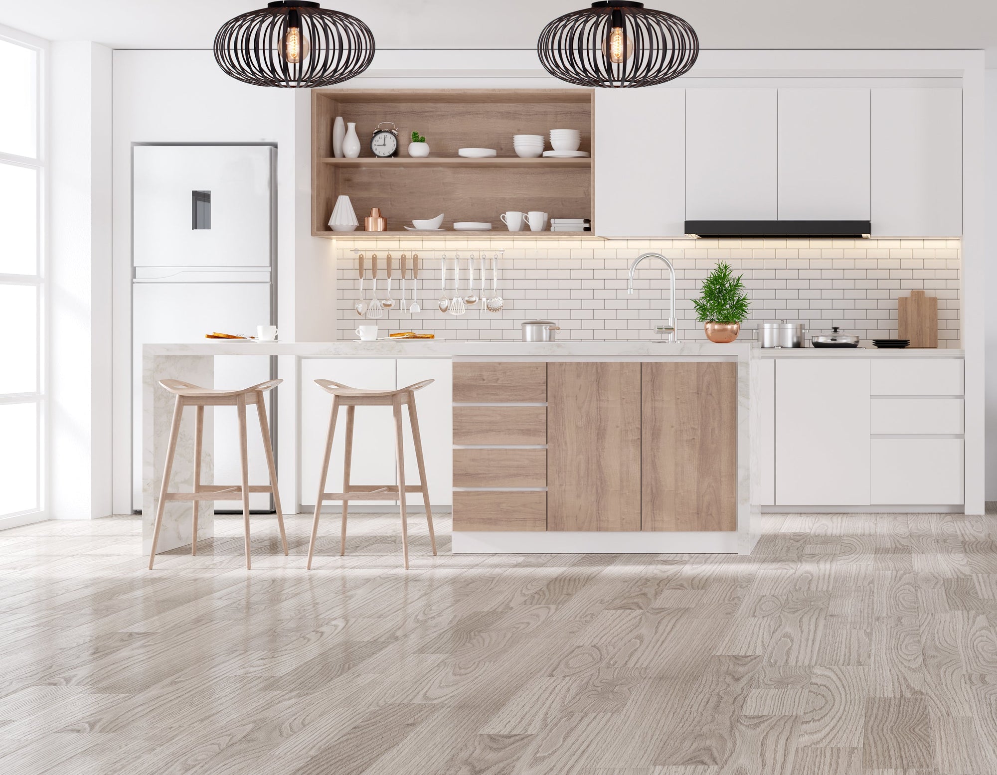 Zwarte Chericoni Curvato plafondlamp, 1-lichts, met een diameter van 60cm en een E27 fitting.