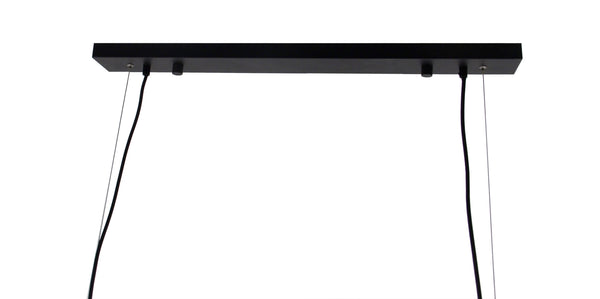 Hanglamp Chericoni Curvato, zwart, Ø 40 cm, 2 lichtpunten, E27 fitting. Modern design voor stijlvolle interieurverlichting.