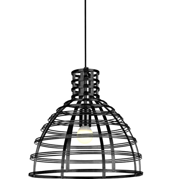 De Chericoni Filo Hanglamp (Ø40 cm) is een tijdloze en industriële eyecatcher in zwart. Deze stijlvolle hanglamp met E27 fitting past perfect in diverse interieurs en creëert sfeer in elke ruimte.