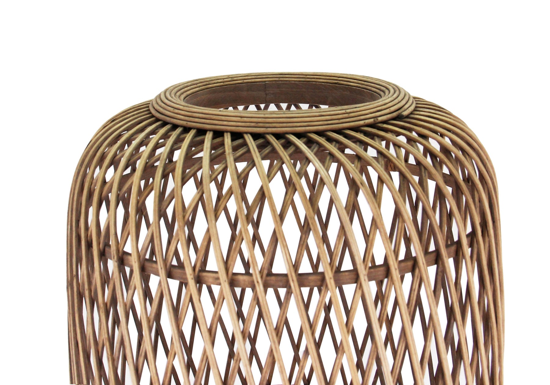 Vloerlamp Chericoni Nature Diagonaal, Ø32 cm, bamboe hout, 1 lichtpunt, E27 fitting. Natuurlijk design voor sfeervolle verlichting.