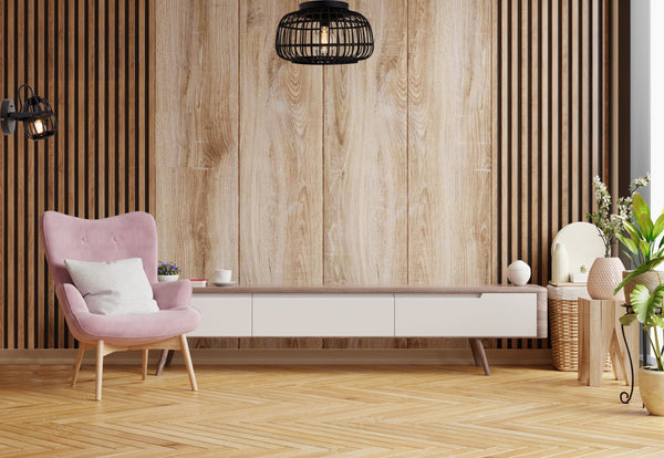 Chericoni Nature Trapeze plafondlamp zwart, 1 lichts, Ø40 cm, E27 fitting voor sfeervol interieurverlichting.