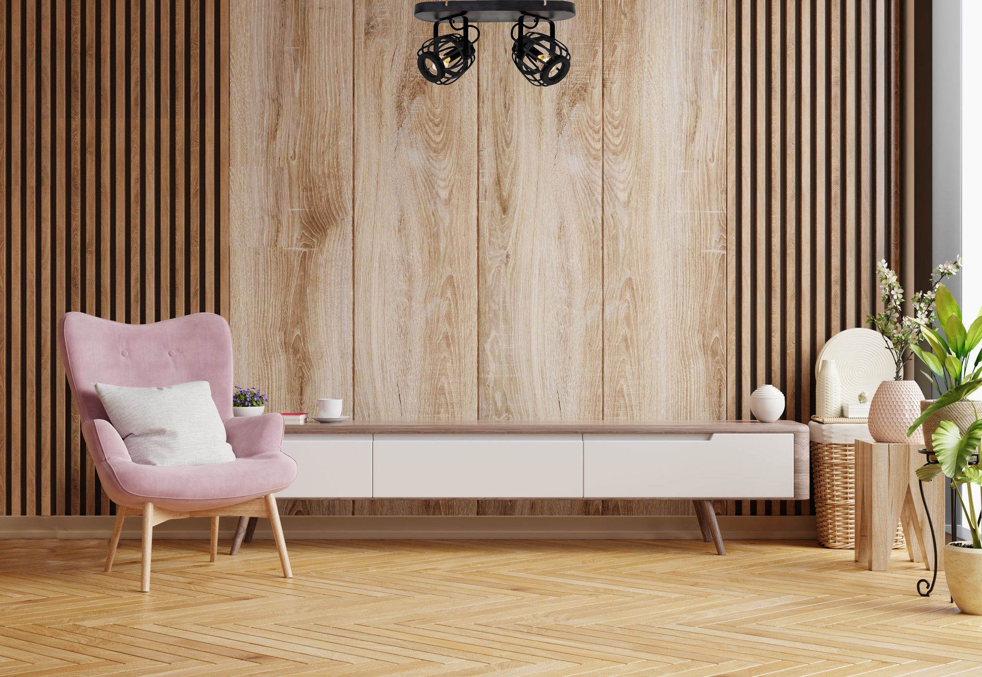 Chericoni Nature Trapeze plafondspot zwart, 2 lichts, Ø11 cm, E14 fitting, voor sfeervolle verlichting in moderne interieurs.