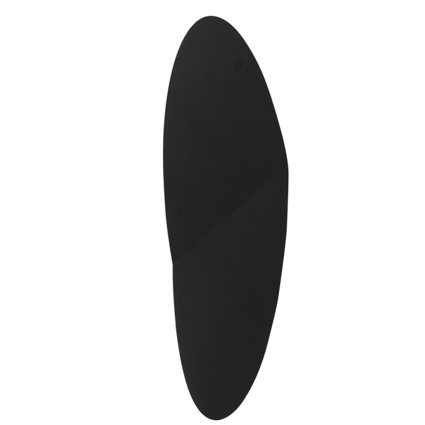 Stijlvolle zwarte Chericoni Piatto wandlamp, 2 lichts, GX53 fitting, ideaal voor moderne verlichting.