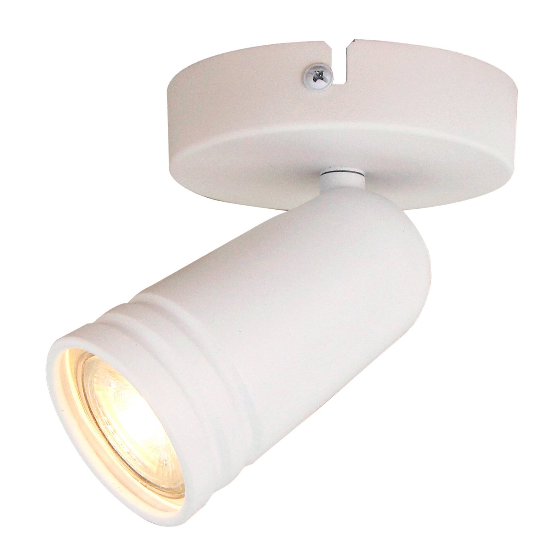 Witte Chericoni Spero spot met Ø6 cm diameter en 1 lichtpunt.
