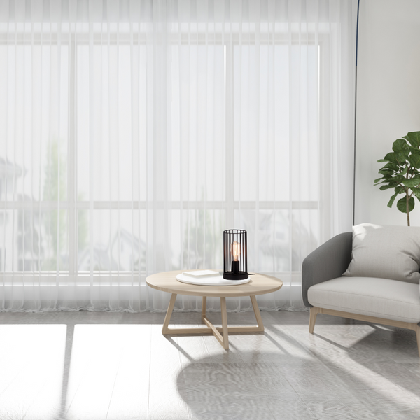 Chericoni Tavola tafellamp in zwart, 1 lichts met E27 fitting, Ø15 cm, uitgevoerd in een compact en modern design.
