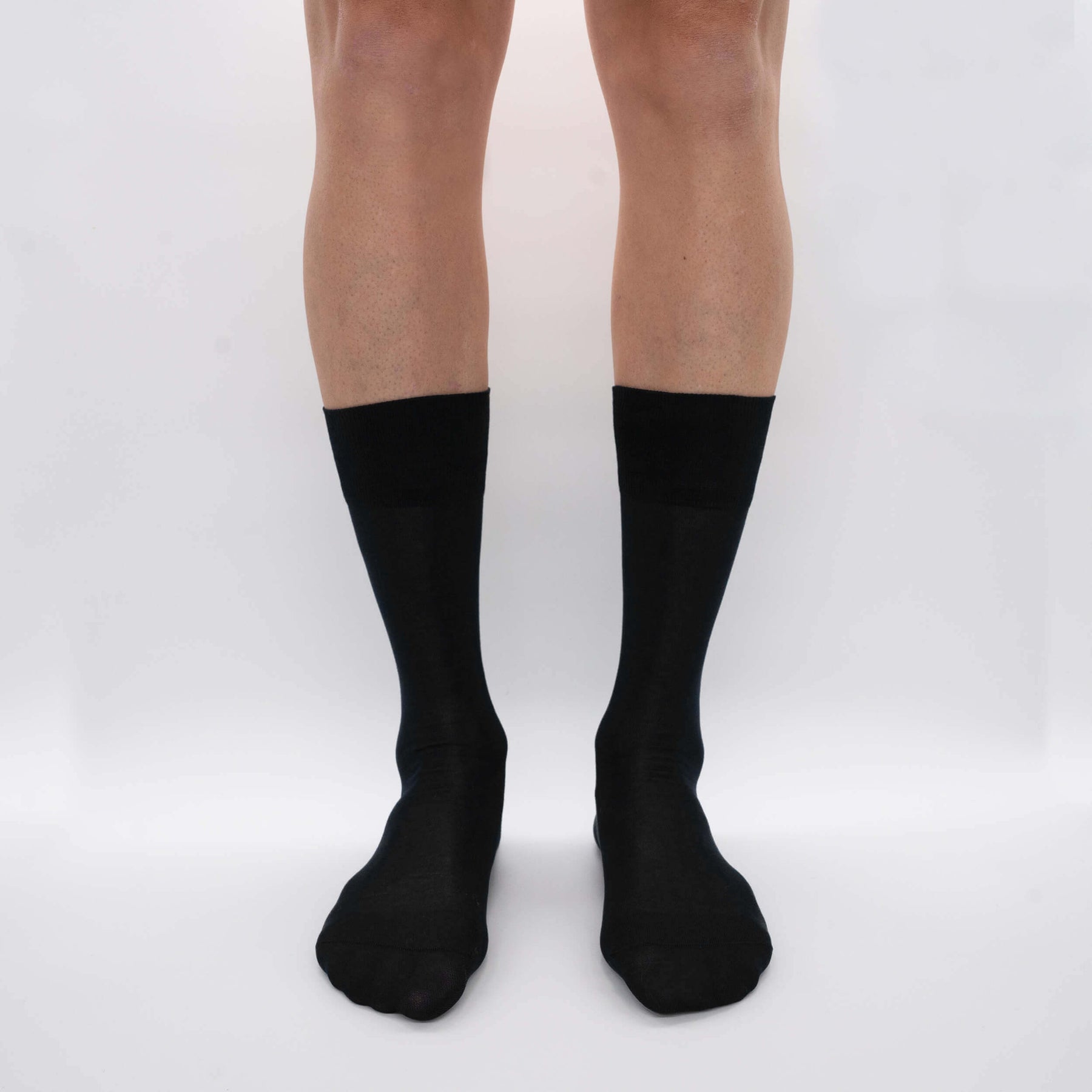 Chiffon Short Socks Box in Filoscozia® - 6 Pairs Black
