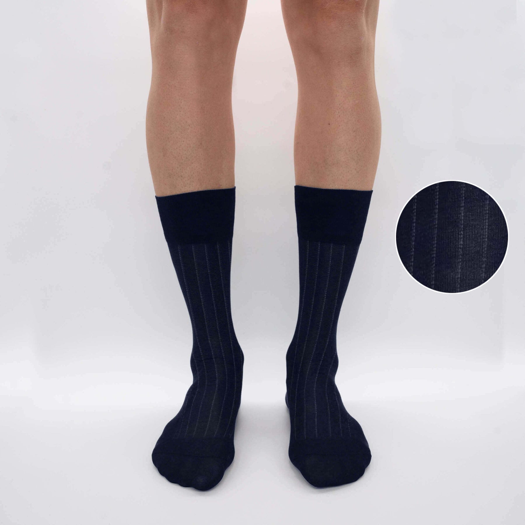 Chiffon in Filoscozia® micro-rib - Korte fijne gebreide sokken