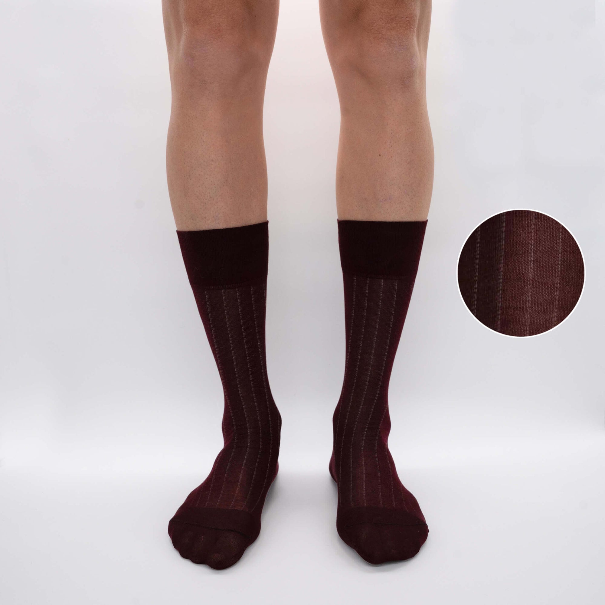 Chiffon in Filoscozia® micro-rib - Korte fijne gebreide sokken