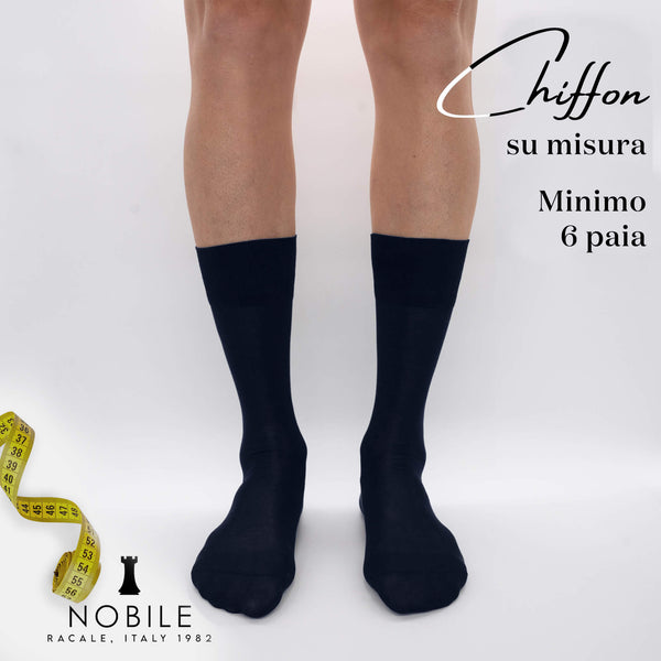 Taglia su misura - Chiffon corta in Filoscozia® (da 6 paia in su)