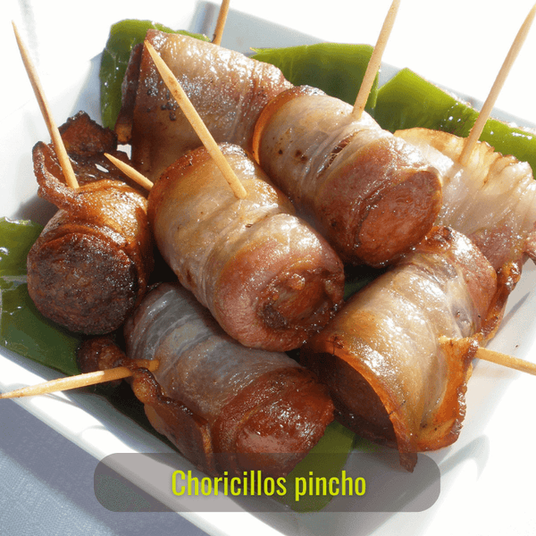 Brochetas de Chorizo a la Parrilla