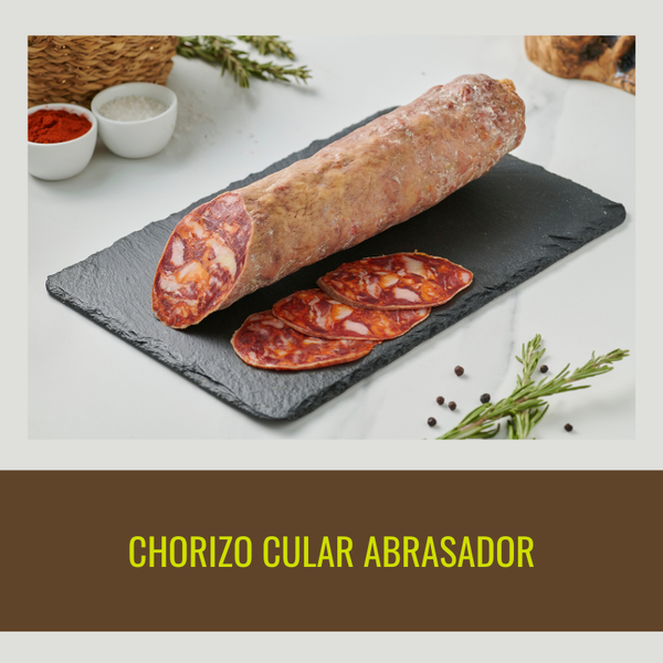 Abrasador Cular Chorizo: whole or sliced