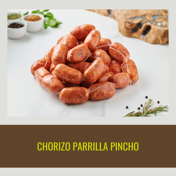 Bandeja de Chorizos parrilla pincho