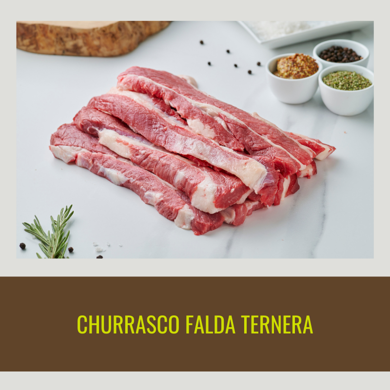 1 kg Churrasco de falda de ternera Añoja