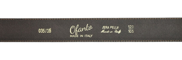 Leather Belt - Sand Suede