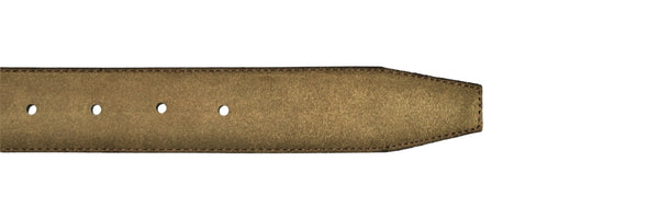 Leather Belt - Sand Suede