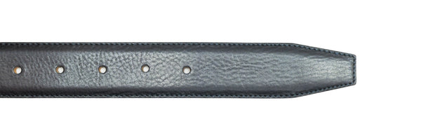 Leather Belt - Navy