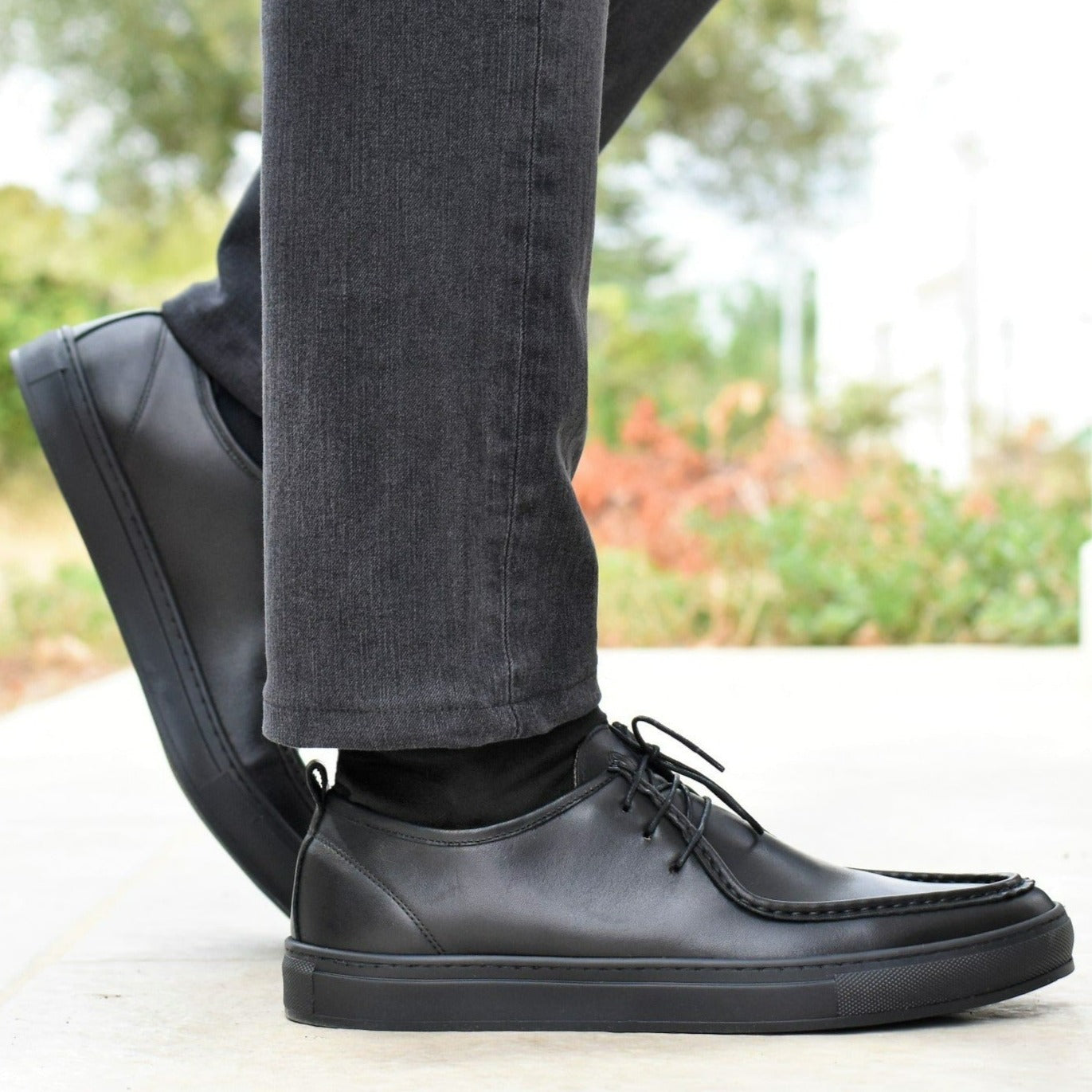 CISTERNINO - Full Black Leather