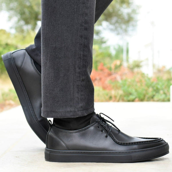 CISTERNINO - Full Black Leather