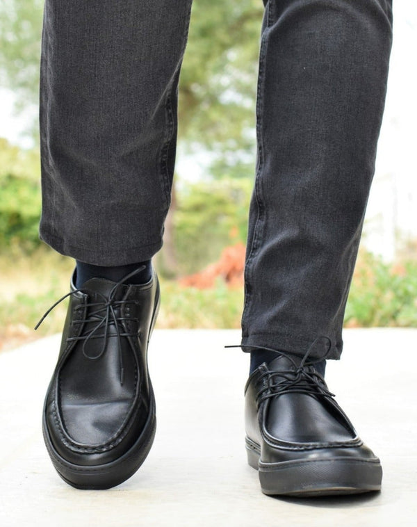 CISTERNINO - Full Black Leather