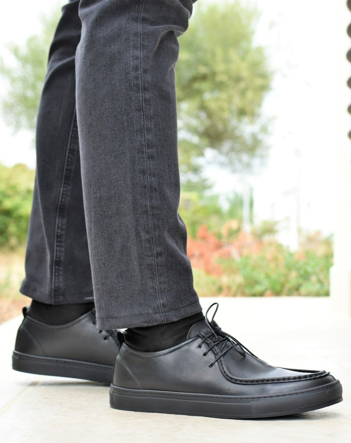 CISTERNINO - Full Black Leather