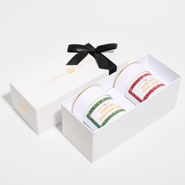 Caja de regalo para 2 tarros de 250g