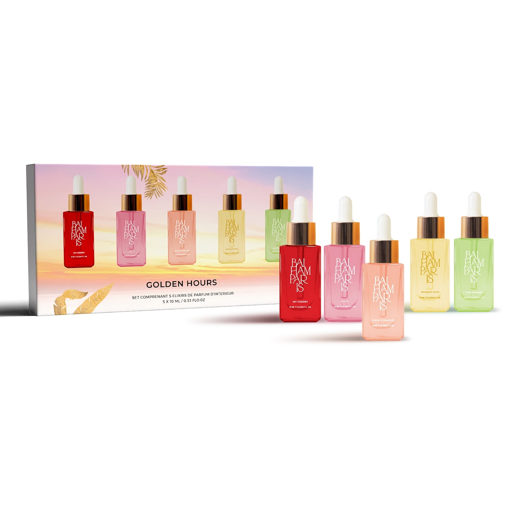 Coffret Golden hours 5x10ml