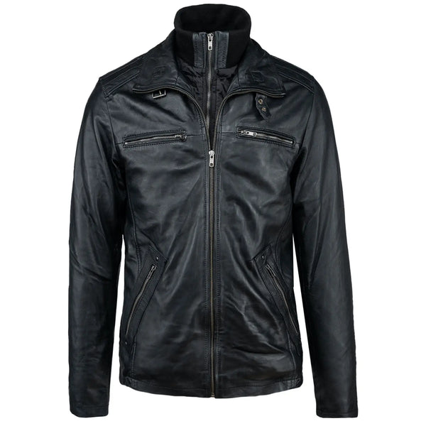 Colin Leather Men's Jacket Black