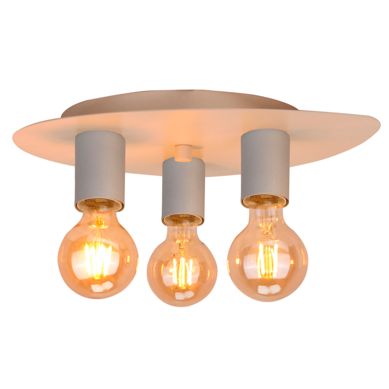 Chericoni Colorato plafondlamp – 3 lichts – grijs – modern design