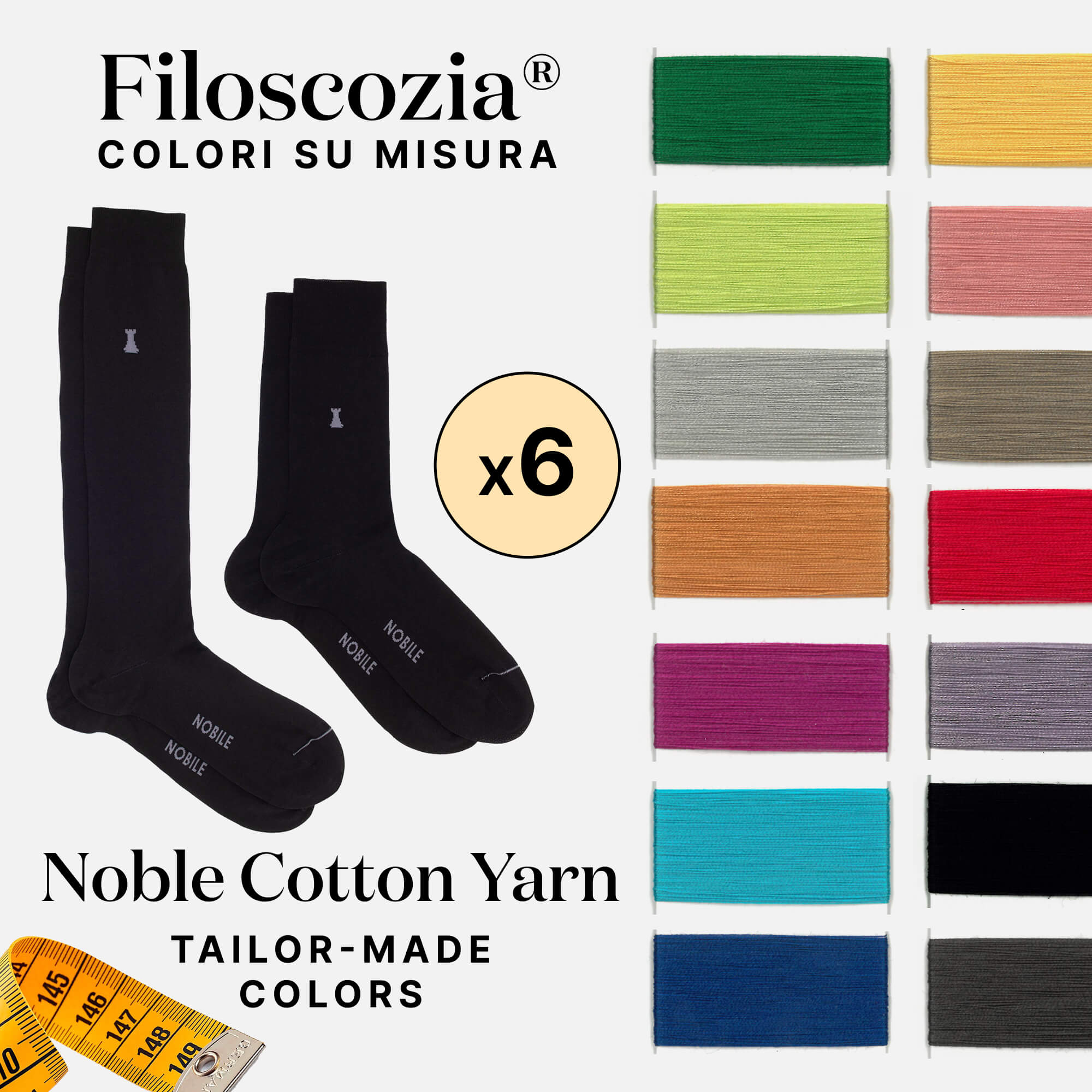 Aangepaste Kleuren Sokken